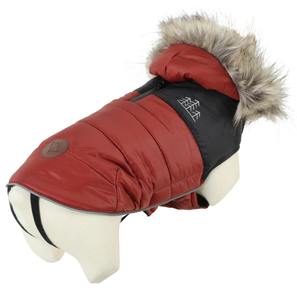 ZOLUX New Mountain Kurtka Puchowa dla Psa Ceglasta 50cm Cocker Beagle